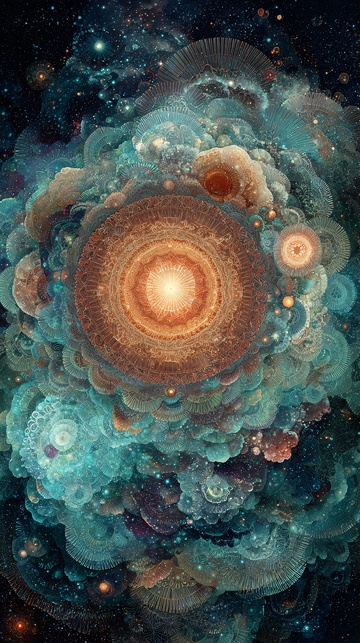 梦幻星云插画431