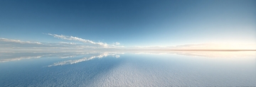 广阔平静的湖面天空景象206