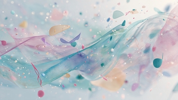 梦幻色彩流体艺术背景331