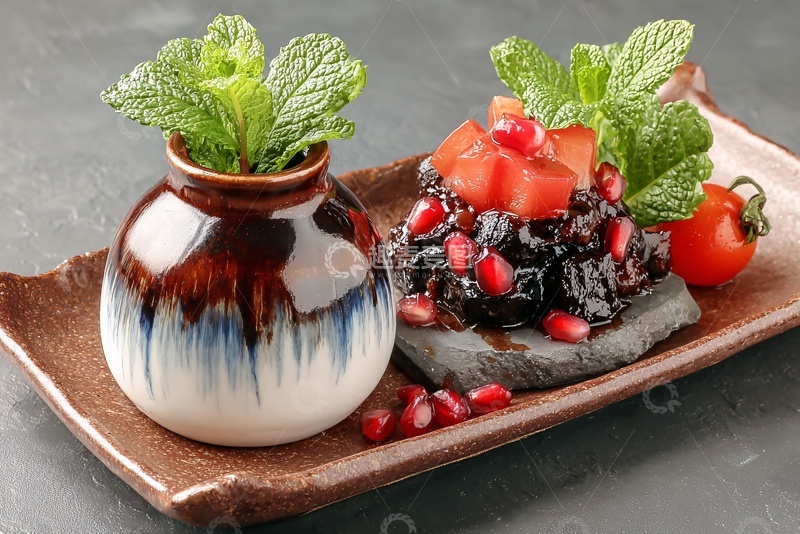 高清大图下载【趣麦麦图】-精美摆盘的特色蔬果料理119