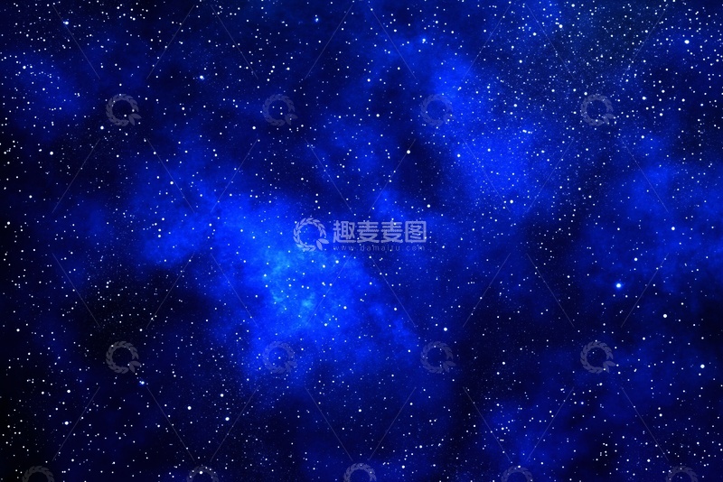 高清大图下载【趣麦麦图】-梦幻蓝色星空背景884