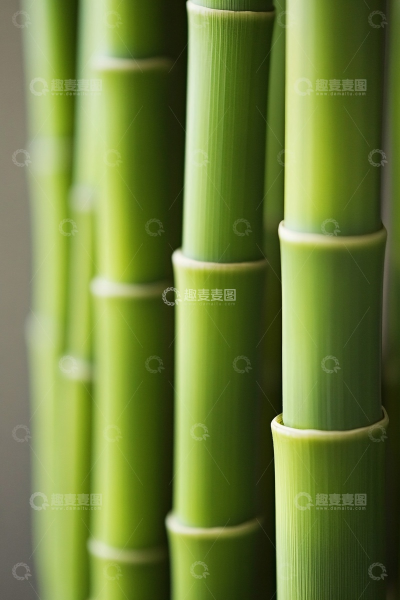 高清大图下载【趣麦麦图】翠绿竹子特写画面770