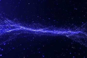 梦幻蓝色粒子星空背景161