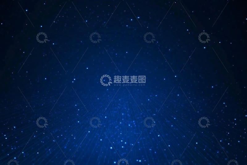 高清大图下载【趣麦麦图】-蓝色星空背景画面232