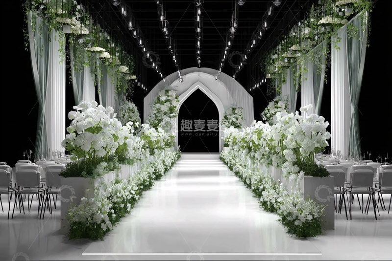 高清大图下载【趣麦麦图】唯美浪漫的婚礼场景布置191