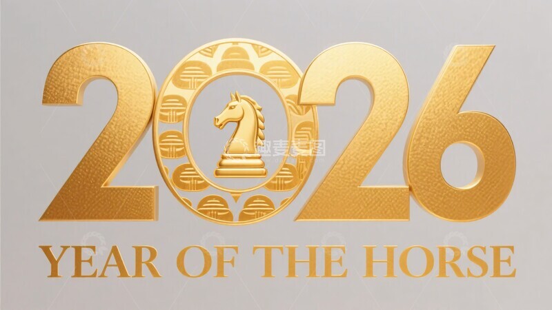 高清大图下载【趣麦麦图】-年马年主题设计176