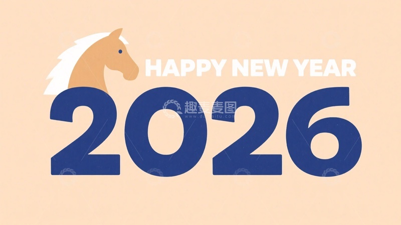 高清大图下载【趣麦麦图】-新年主题插画627