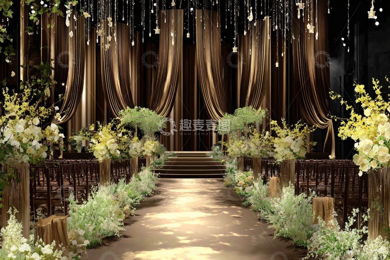 高清大图下载【趣麦麦图】-唯美婚礼仪式场地布置831