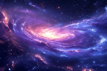 梦幻绚丽的宇宙星系景象220