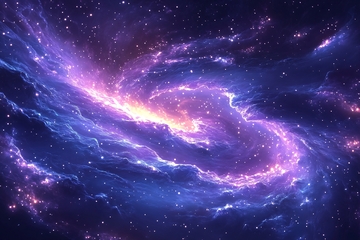梦幻绚丽的星系太空景象504