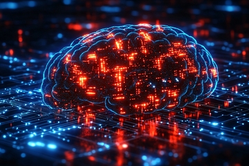 科技感大脑数字图像340
