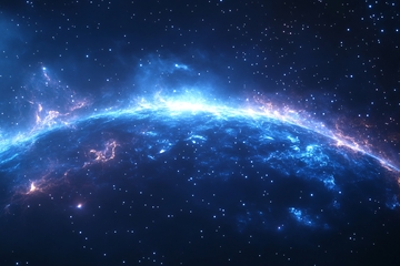 梦幻璀璨的宇宙地球景象492
