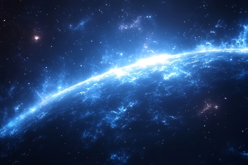 梦幻蓝色宇宙星空景象125