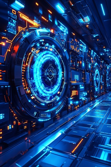 科幻风格未来科技场景721