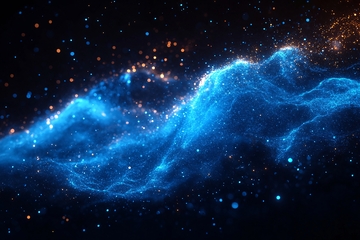 梦幻蓝色星云宇宙景象059