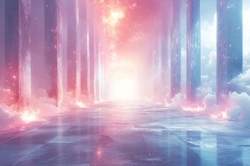 梦幻光影的神秘通道场景799