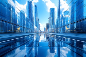 现代都市高楼景观727
