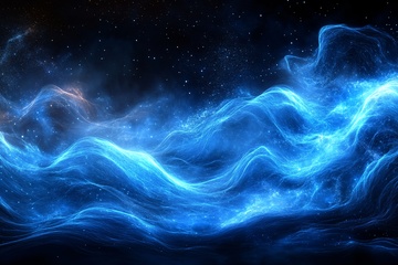 梦幻蓝色星云宇宙景象542