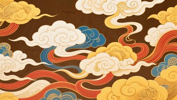 中式传统云纹图案882