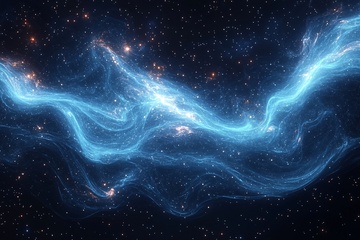 梦幻蓝色星云宇宙景象559
