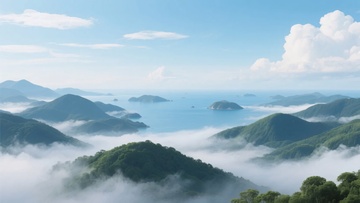 山海云海美景图866