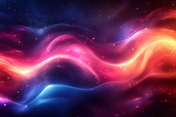 梦幻绚丽的彩色星云背景949