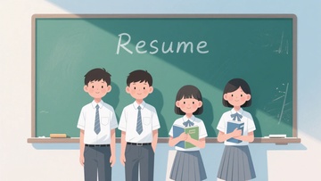 站在黑板前的学生们685
