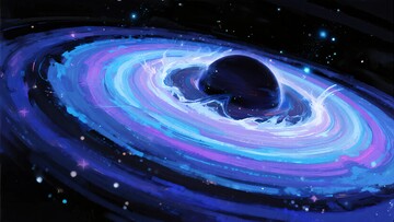 梦幻星系插画638