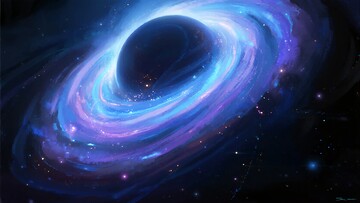 梦幻绚丽的宇宙星系景象666