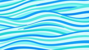 蓝绿色波浪条纹背景图897