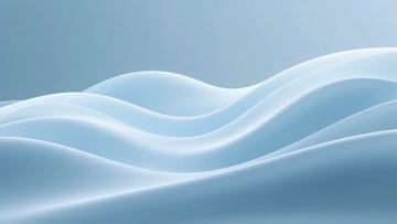 浅蓝色波浪纹理背景图086