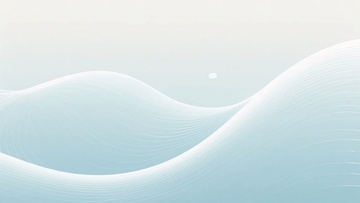 浅蓝色波浪抽象背景798