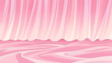 粉色渐变幕布插画背景711