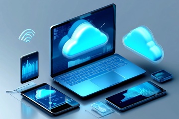 科技设备与云计算概念图012