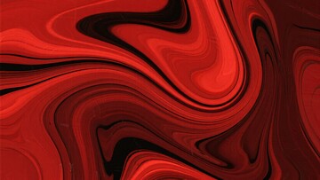 红色流体波纹抽象图案734