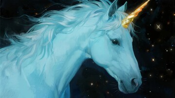 梦幻独角兽插画299