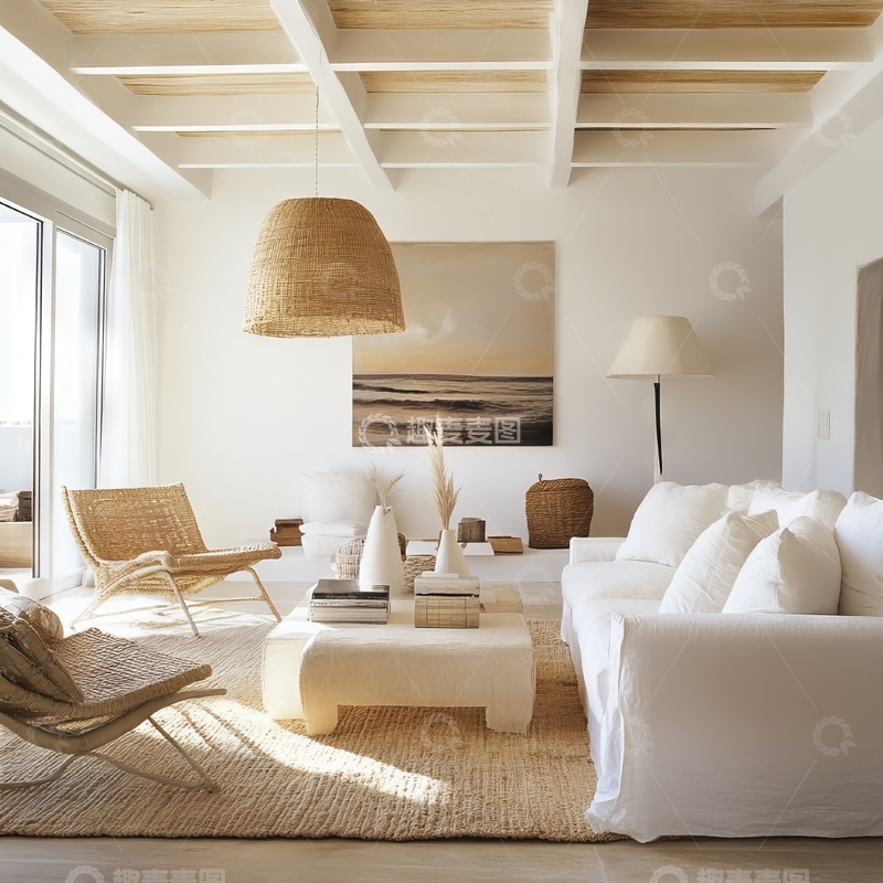 高清大图下载【趣麦麦图】现代简约风格的客厅