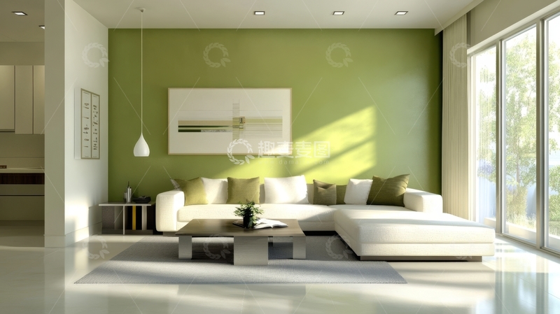 高清大图下载【趣麦麦图】现代简约客厅设计
