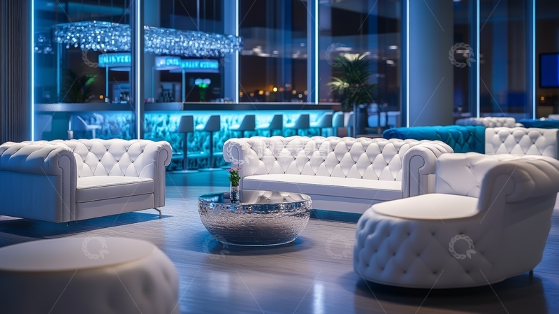 高清大图下载【趣麦麦图】现代豪华室内休息区