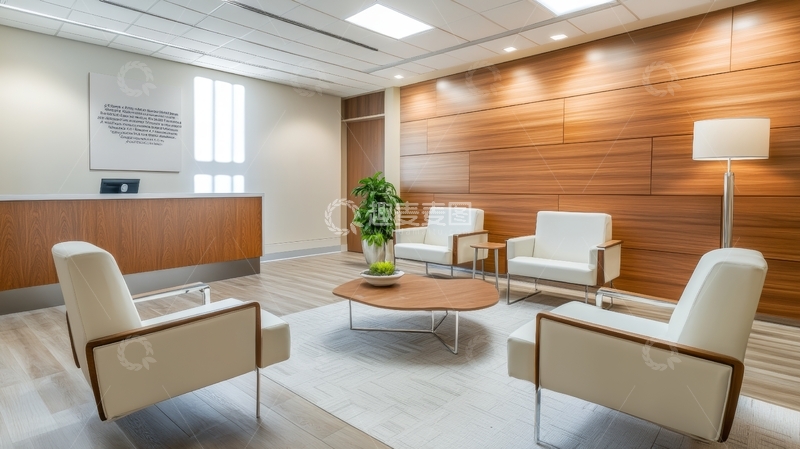 高清大图下载【趣麦麦图】现代办公室休息区