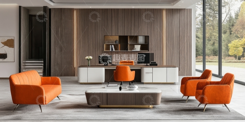 高清大图下载【趣麦麦图】现代办公室内部设计