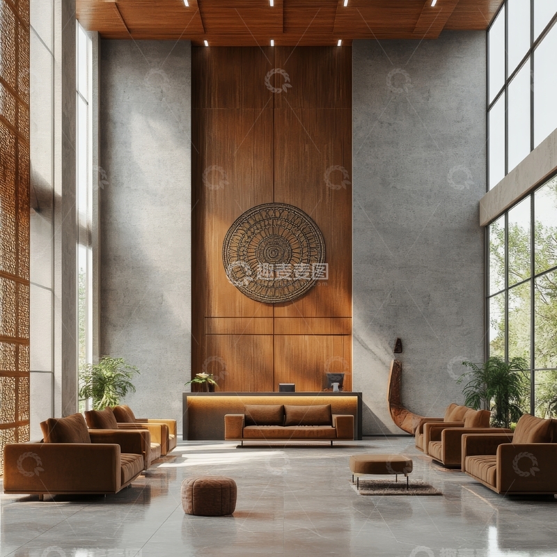 高清大图下载【趣麦麦图】现代简约风格的室内客厅设计