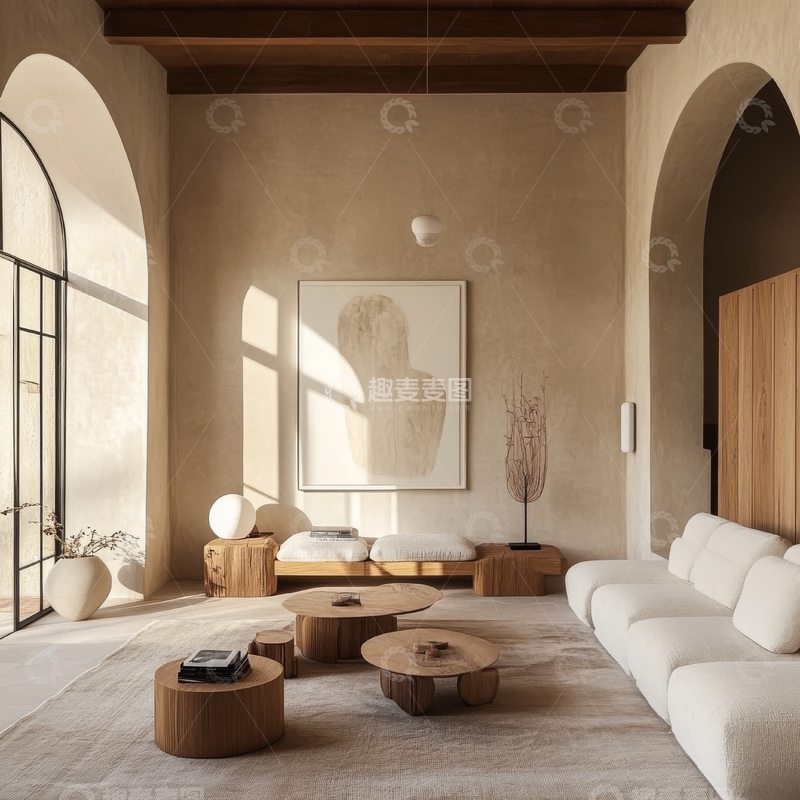 高清大图下载【趣麦麦图】现代简约客厅设计