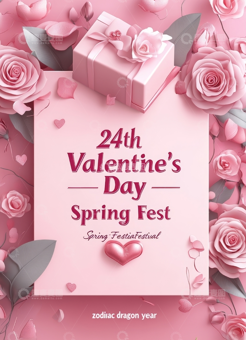 高清大图下载【趣麦麦图】第24届情人节春季庆典