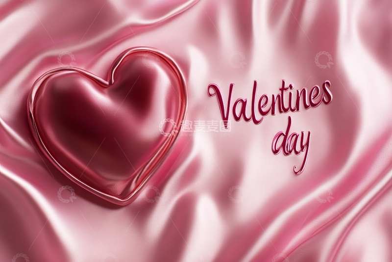 高清大图下载【趣麦麦图】情人节主题心形图案