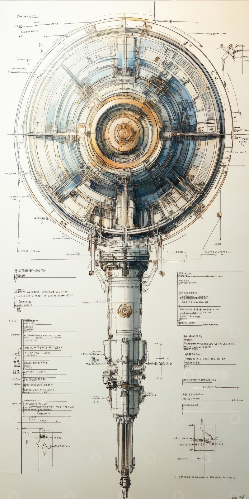高清大图下载【趣麦麦图】机械装置结构图