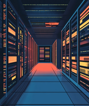 数据中心服务器机房