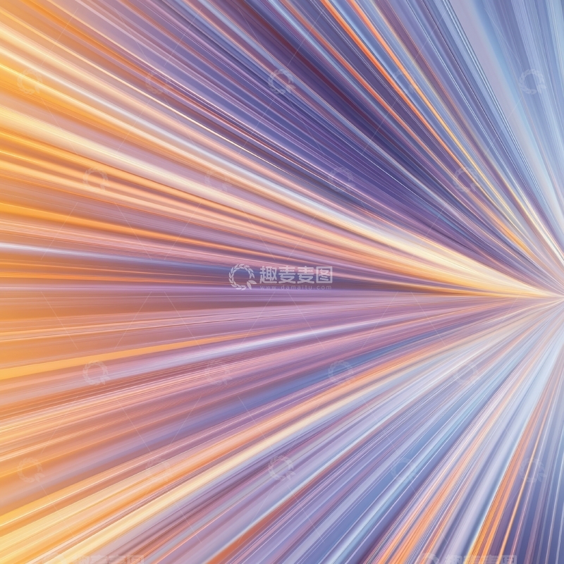 高清大图下载【趣麦麦图】色彩斑斓的放射状线条背景