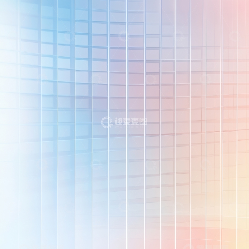 高清大图下载【趣麦麦图】渐变色方格背景