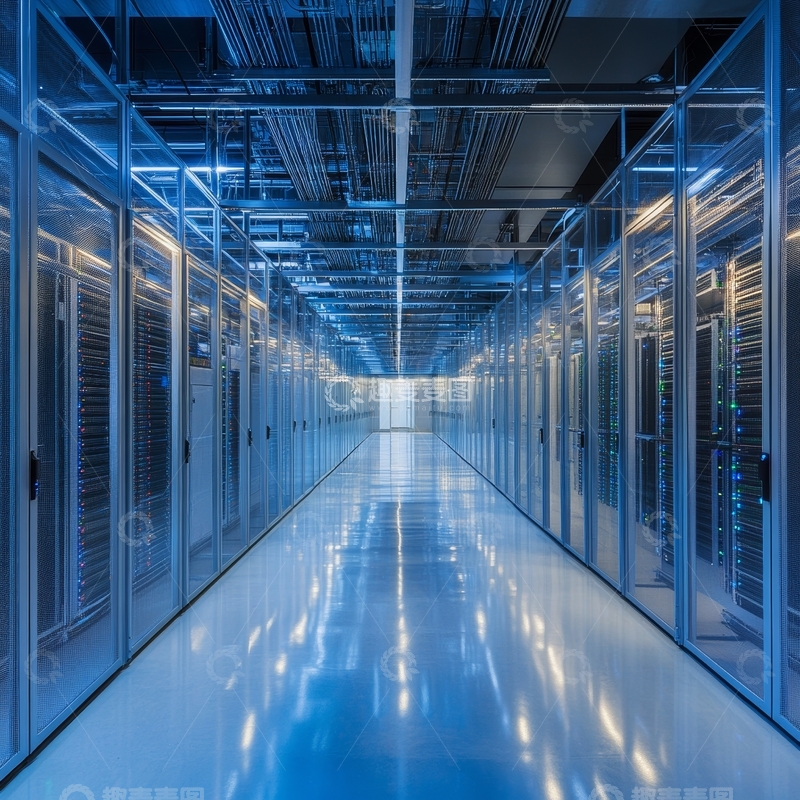 高清大图下载【趣麦麦图】现代化数据中心服务器机房